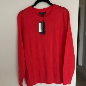 Banana Republic Scalloped Neck Merino Wool Sweater - Size M